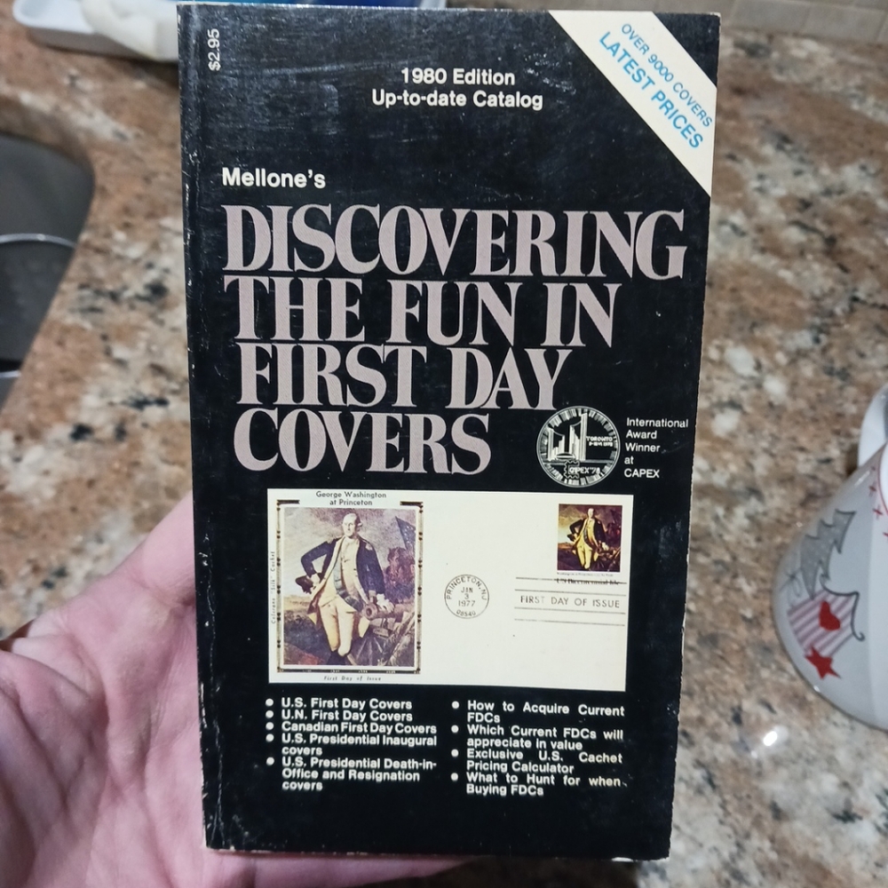 Mellone's Discovering The Fun In First Day Covers 1980 Edition, 2nd Edition.